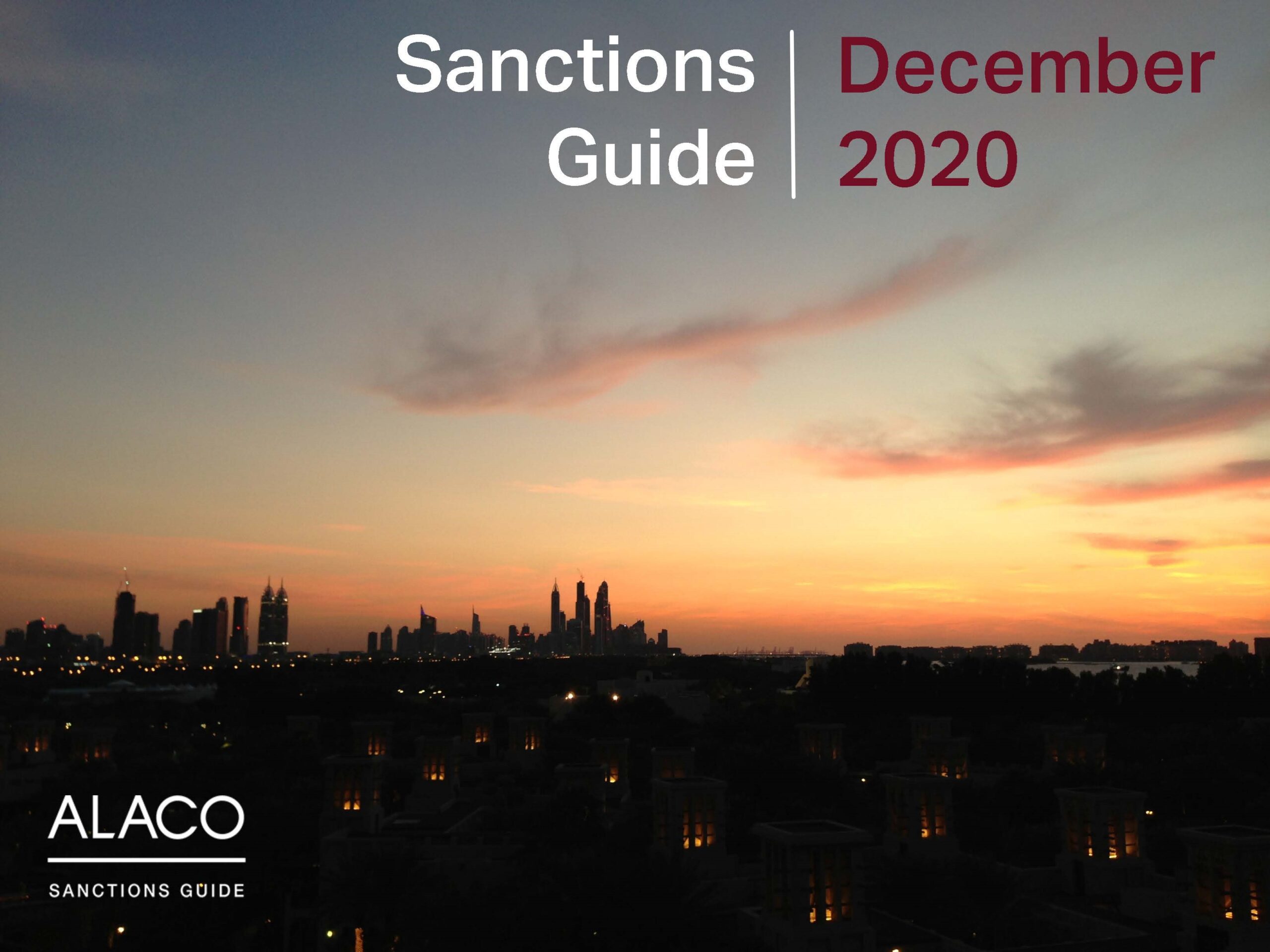 Sanctions Guide – December 2020
