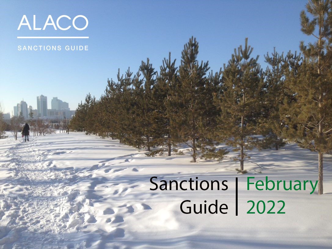 Sanctions Guide – February 2022 – Ukraine Update