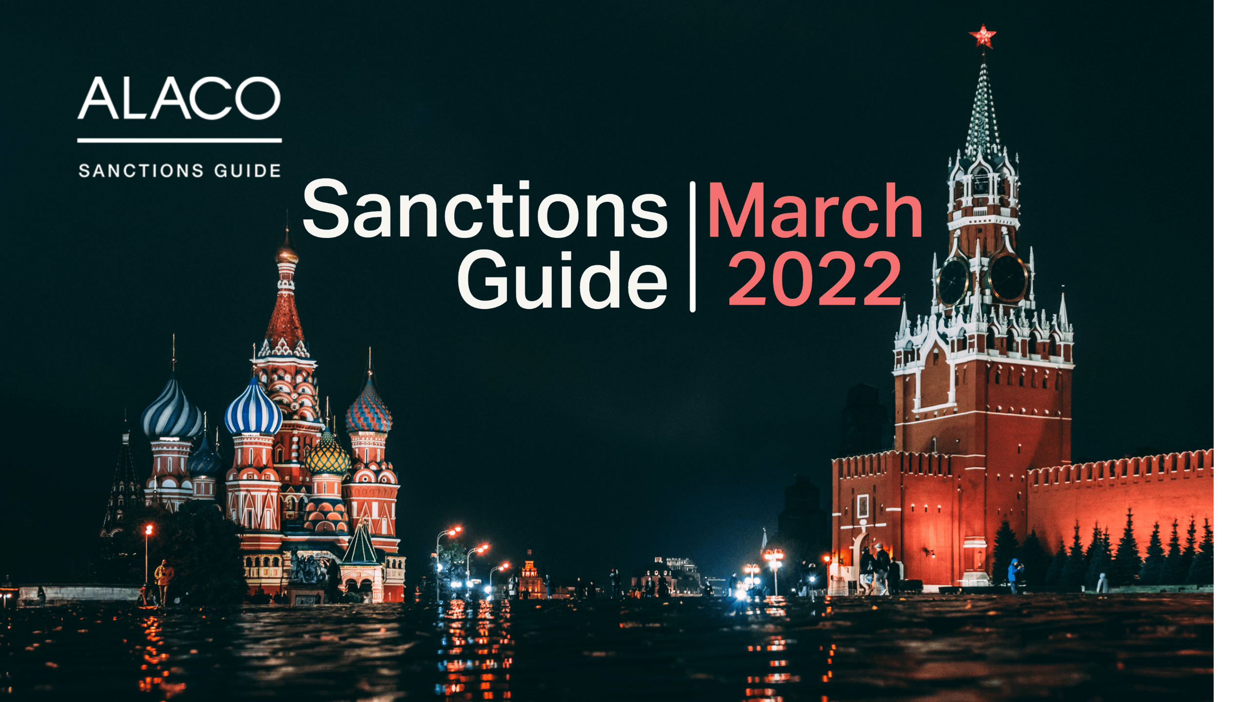 Sanctions Guide – March 2022