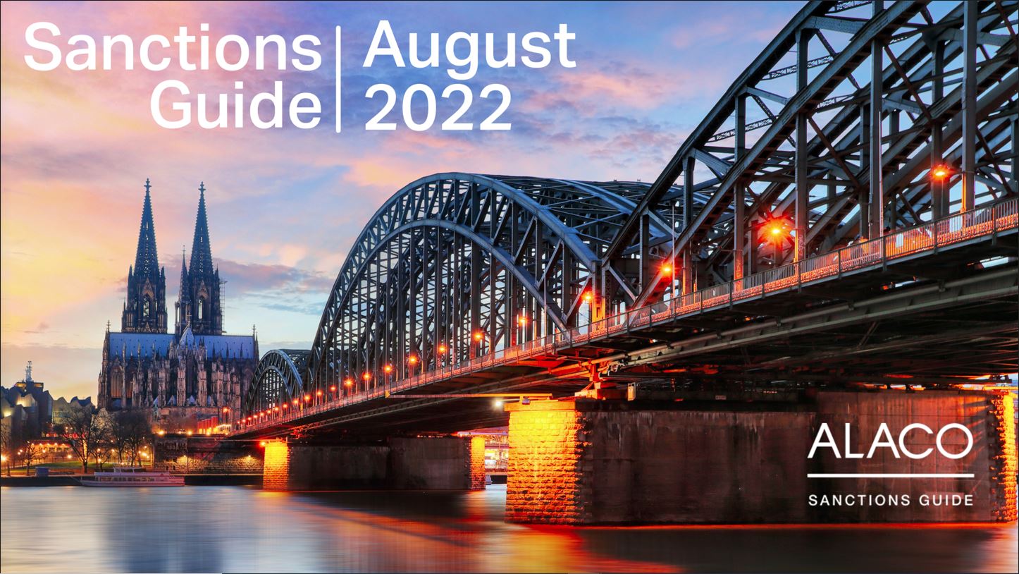 Sanctions Guide – August 2022