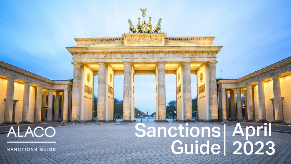 Sanctions Guide – April 2023