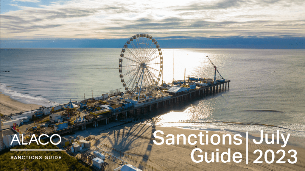 Sanctions Guide – July 2023