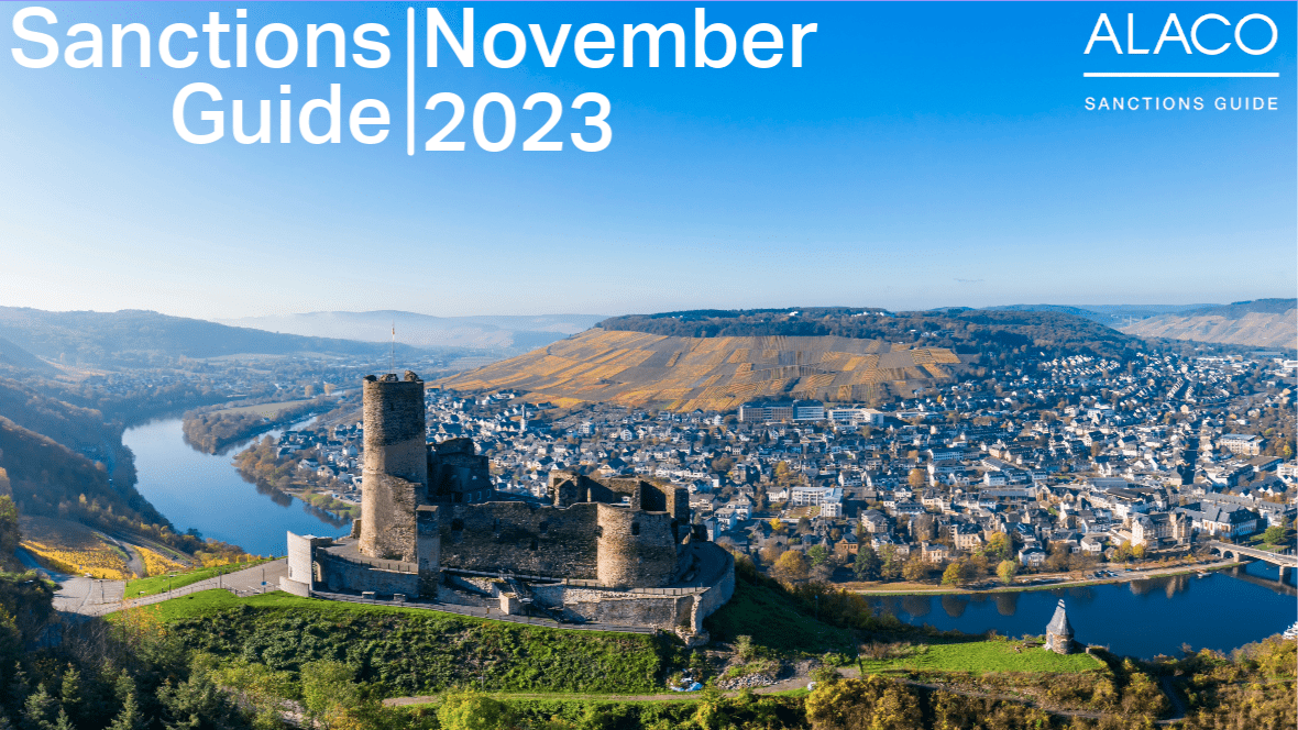 Sanctions Guide – November 2023