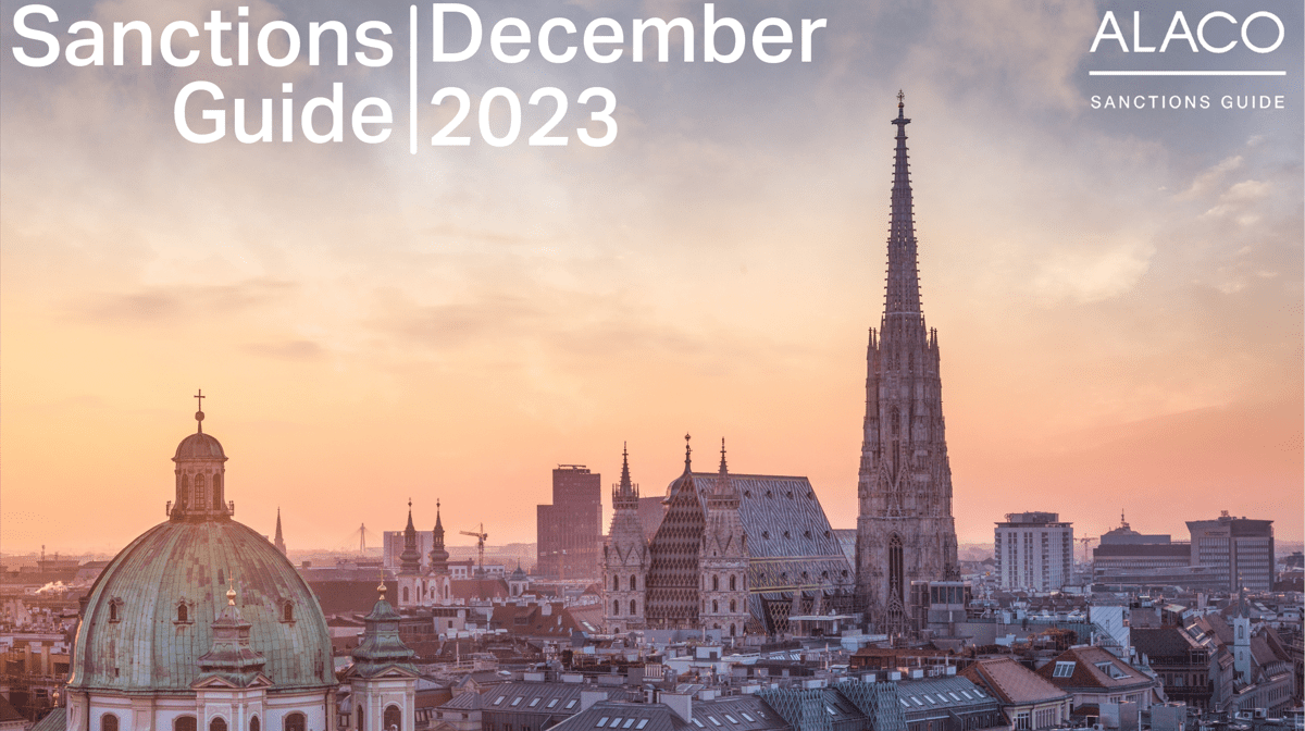 Sanctions Guide – December 2023
