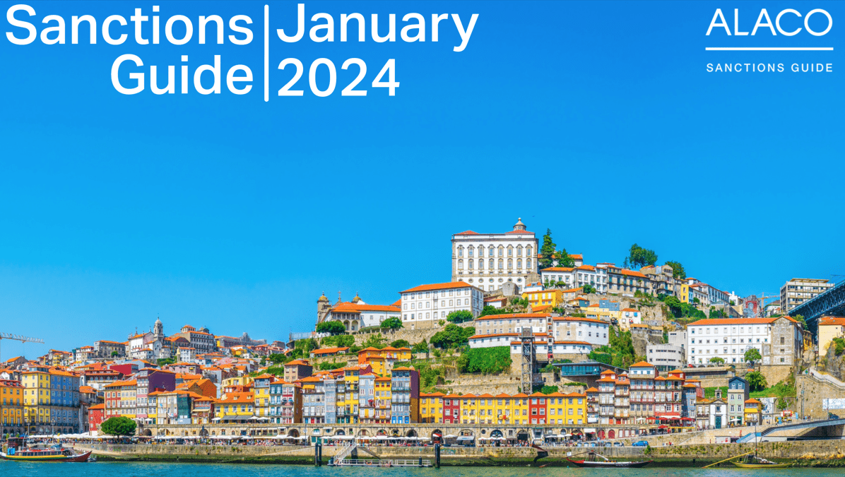 Sanctions Guide – January 2024