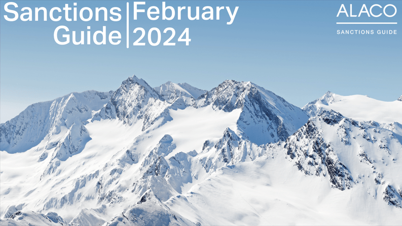 Sanctions Guide – February 2024
