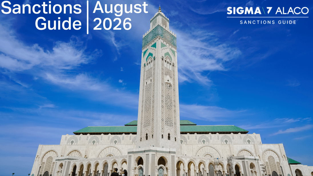 Sanctions Guide – August 2026
